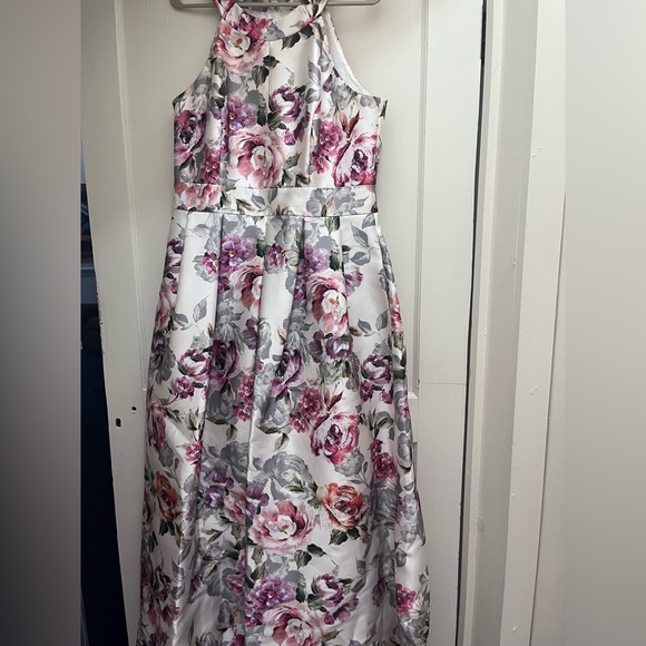 Flower Homecoming Dress - Picture 1 of 4
